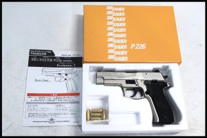 「タナカ SIG P226 レールドフレーム Evolution 2 HWモデルガン Warm Silver Coating」買取実績